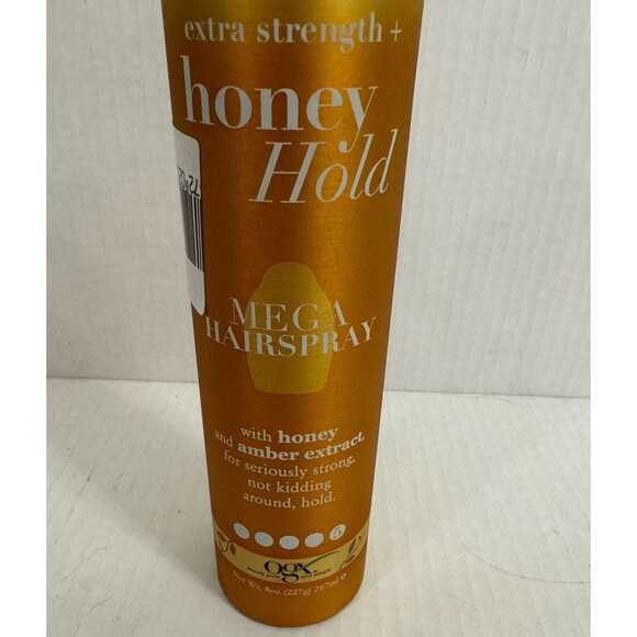 NEW OGX Honey Hold Extra Strength Mega Amber Extract Hairspray 8oz - Picture 2 of 6